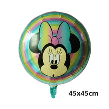 Load image into Gallery viewer, Giant Disney Foil Balloon Mickey Mouse Balloons Minnie Birthday Party Decoration Kids Toy Baby Shower Ball Children Cartoon Gift
