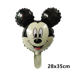 Giant Disney Foil Balloon Mickey Mouse Balloons Minnie Birthday Party Decoration Kids Toy Baby Shower Ball Children Cartoon Gift