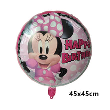 Load image into Gallery viewer, Giant Disney Foil Balloon Mickey Mouse Balloons Minnie Birthday Party Decoration Kids Toy Baby Shower Ball Children Cartoon Gift