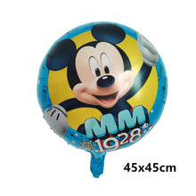 Load image into Gallery viewer, Giant Disney Foil Balloon Mickey Mouse Balloons Minnie Birthday Party Decoration Kids Toy Baby Shower Ball Children Cartoon Gift