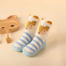 Load image into Gallery viewer, 2023 New Born Baby Socks with Rubber Soles Infant Baby Girls Boys Shoes Spring Autumn Baby Floor Socks Anti Slip Soft Sole Sock