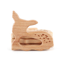 Load image into Gallery viewer, 1pcs Wooden Baby Teether Animal BPA Free DIY Pacifier Chain Necklace Accessories Tooth Pendant Nursing Teether Toys Gift
