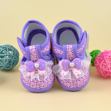 Load image into Gallery viewer, Newborn Baby Girl Soft Sole Crib Toddler Shoes Canvas Sneaker Toddler Zapatos Baby Boy Shoes Sneakers Canvas Sneaker
