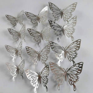 Purple Pink Butterfly Cake Decoration Happy Birthday Cake Topper Handmade Painted For Wedding Birthday Party Baby Shower