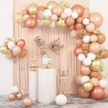 Load image into Gallery viewer, Apricot Coffee Brown Balloon Garland Arch Kit Wedding Birthday Party Decoration Kids Latex Balloon Globos Baby Shower Decor
