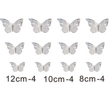 Load image into Gallery viewer, Purple Pink Butterfly Cake Decoration Happy Birthday Cake Topper Handmade Painted For Wedding Birthday Party Baby Shower