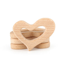 Load image into Gallery viewer, 1pcs Wooden Baby Teether Animal BPA Free DIY Pacifier Chain Necklace Accessories Tooth Pendant Nursing Teether Toys Gift