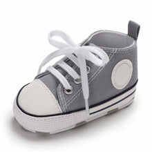 Load image into Gallery viewer, Classic Flash Baby Shoes Infant Boys Girls Sports Shoes Crib Shoes Toddlers Soft Sole Anti-slip First Walkers Baby Sneakers