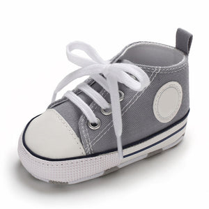 Classic Flash Baby Shoes Infant Boys Girls Sports Shoes Crib Shoes Toddlers Soft Sole Anti-slip First Walkers Baby Sneakers
