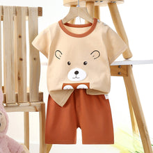 Load image into Gallery viewer, Disney Summer Cotton Baby Sets short sleeve Boy T-shirt + Shorts Sets Toddler Clothing Baby Boy Clothes