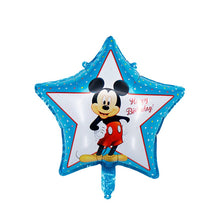 Load image into Gallery viewer, 1set Disney Pink Minnie Mouse Foil Balloon Girl&#39;s Birthday Party Decoration 1 2 3 4 5 6 7st baby shower supplies Kids Toy Globos