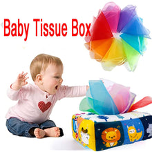 Load image into Gallery viewer, Montessori Toys Magic Tissue Box Baby Educational Learning Activity Sensory Toy for Kids Finger Exercise Busy Board Baby Game