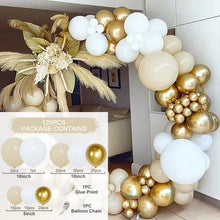 Load image into Gallery viewer, Apricot Coffee Brown Balloon Garland Arch Kit Wedding Birthday Party Decoration Kids Latex Balloon Globos Baby Shower Decor