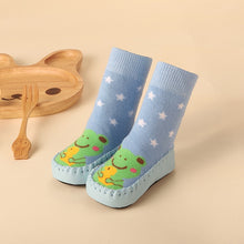 Load image into Gallery viewer, 2023 New Born Baby Socks with Rubber Soles Infant Baby Girls Boys Shoes Spring Autumn Baby Floor Socks Anti Slip Soft Sole Sock