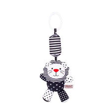 Load image into Gallery viewer, Sensory Cloth Book High Contrast Baby Toys 0 12 Months Newborn Crib Toys Black and White Animal Cloth Books Montessori Baby Book