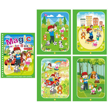 Load image into Gallery viewer, Magic Water Drawing Book Children Painting Drawing Toys Reusable Coloring Books Sensory Early Education Toys for Baby Kids