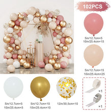 Load image into Gallery viewer, Balloon Garland Arch Kit Wedding Birthday Party Decoration Adult Kids Confetti Latex Ballons Baby Shower Wedding Party Supplies
