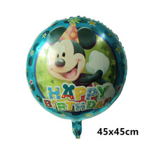 Load image into Gallery viewer, Giant Disney Foil Balloon Mickey Mouse Balloons Minnie Birthday Party Decoration Kids Toy Baby Shower Ball Children Cartoon Gift