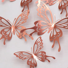 Load image into Gallery viewer, Purple Pink Butterfly Cake Decoration Happy Birthday Cake Topper Handmade Painted For Wedding Birthday Party Baby Shower