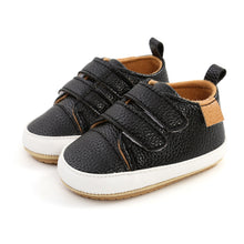 Load image into Gallery viewer, New Baby Shoes Retro Leather Boy Girl Shoes Multicolor Toddler Rubber Sole Anti-slip First Walkers Infant Newborn Moccasins