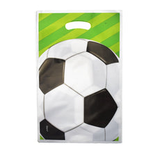 Load image into Gallery viewer, Football Theme Disposable Tableware Set  Sport Boy Birthday Party Baby Shower Cake Decor Supplies Soccer Pattern Cup Plate Straw