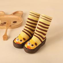 Load image into Gallery viewer, 2023 New Born Baby Socks with Rubber Soles Infant Baby Girls Boys Shoes Spring Autumn Baby Floor Socks Anti Slip Soft Sole Sock