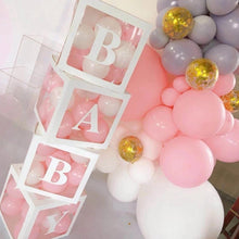Load image into Gallery viewer, Transparent Balloon Box Baby Shower Decoration Boy Girl 1st Birthday Party Decorations Kids Wedding Decor Babyshower Supplies