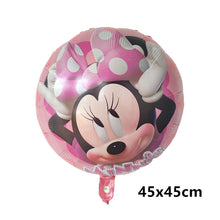 Load image into Gallery viewer, Giant Disney Foil Balloon Mickey Mouse Balloons Minnie Birthday Party Decoration Kids Toy Baby Shower Ball Children Cartoon Gift
