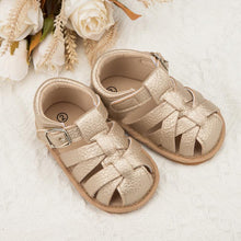 Load image into Gallery viewer, KIDSUN Baby Summer Sandals Infant Boy Girl Shoes Rubber Soft Sole Non-Slip Toddler First Walker Baby Crib Newborn