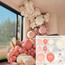 Load image into Gallery viewer, Apricot Coffee Brown Balloon Garland Arch Kit Wedding Birthday Party Decoration Kids Latex Balloon Globos Baby Shower Decor