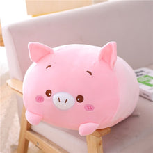 Load image into Gallery viewer, 9 Styles Animal Sweet Dinosaur Pig Cat Bear Plush Toy Soft Cartoon Panda Hamster Elephant Deer Stuffed Doll Baby Pillow Gift