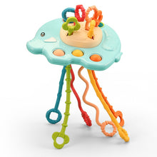 Load image into Gallery viewer, Baby Toys 0 12 Months Soft Cloth Rattle Ball Stuffed Baby Play Ball with Bell Cartoon Animals Interactive Toys Educational Toys