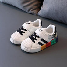 Load image into Gallery viewer, White Casual Shoes For Baby Boy Girl Brand Children Sneaker Mickey Mouse White Kids Sports Shoes Toddler Walking Shoes 0-3 Year