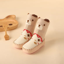 Load image into Gallery viewer, 2023 New Born Baby Socks with Rubber Soles Infant Baby Girls Boys Shoes Spring Autumn Baby Floor Socks Anti Slip Soft Sole Sock