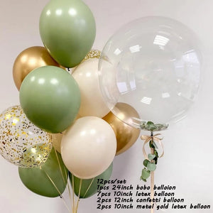 Hedgehog Fox Deer Foil Balloons Safari Birthday Green Jungle Party Decoration Latex Balloon Baby Shower Kids Party Decor Ball