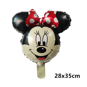 Giant Disney Foil Balloon Mickey Mouse Balloons Minnie Birthday Party Decoration Kids Toy Baby Shower Ball Children Cartoon Gift