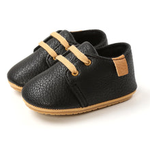 Load image into Gallery viewer, New Baby Shoes Retro Leather Boy Girl Shoes Multicolor Toddler Rubber Sole Anti-slip First Walkers Infant Newborn Moccasins