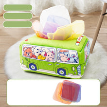 Load image into Gallery viewer, Montessori Toys Magic Tissue Box Baby Educational Learning Activity Sensory Toy for Kids Finger Exercise Busy Board Baby Game