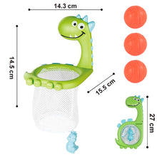 Load image into Gallery viewer, Baby Bath Toy Toddler Boy Water Toys Bathroom Bathtub Shooting Basketball Hoop with 3 Balls Kids Outdoor Play Set Cute Whale