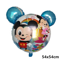 Load image into Gallery viewer, Giant Disney Foil Balloon Mickey Mouse Balloons Minnie Birthday Party Decoration Kids Toy Baby Shower Ball Children Cartoon Gift