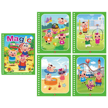 Load image into Gallery viewer, Magic Water Drawing Book Children Painting Drawing Toys Reusable Coloring Books Sensory Early Education Toys for Baby Kids