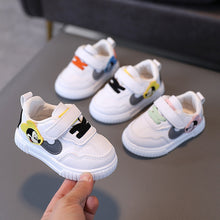 Load image into Gallery viewer, White Casual Shoes For Baby Boy Girl Brand Children Sneaker Mickey Mouse White Kids Sports Shoes Toddler Walking Shoes 0-3 Year