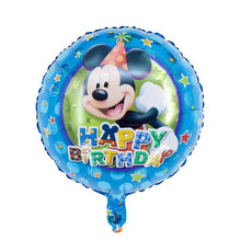 Load image into Gallery viewer, 1set Disney Pink Minnie Mouse Foil Balloon Girl&#39;s Birthday Party Decoration 1 2 3 4 5 6 7st baby shower supplies Kids Toy Globos