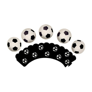 Football Theme Disposable Tableware Set  Sport Boy Birthday Party Baby Shower Cake Decor Supplies Soccer Pattern Cup Plate Straw