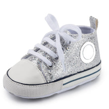 Load image into Gallery viewer, Classic Flash Baby Shoes Infant Boys Girls Sports Shoes Crib Shoes Toddlers Soft Sole Anti-slip First Walkers Baby Sneakers