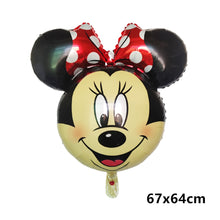 Load image into Gallery viewer, Giant Disney Foil Balloon Mickey Mouse Balloons Minnie Birthday Party Decoration Kids Toy Baby Shower Ball Children Cartoon Gift