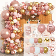 Load image into Gallery viewer, Balloon Garland Arch Kit Wedding Birthday Party Decoration Adult Kids Confetti Latex Ballons Baby Shower Wedding Party Supplies