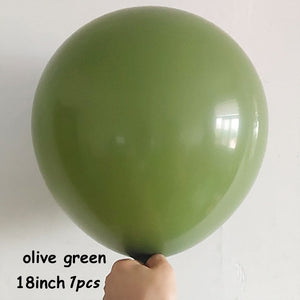 Hedgehog Fox Deer Foil Balloons Safari Birthday Green Jungle Party Decoration Latex Balloon Baby Shower Kids Party Decor Ball