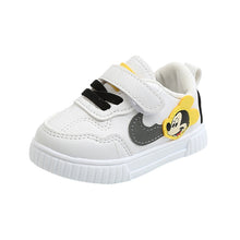 Load image into Gallery viewer, White Casual Shoes For Baby Boy Girl Brand Children Sneaker Mickey Mouse White Kids Sports Shoes Toddler Walking Shoes 0-3 Year