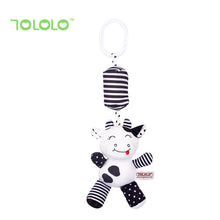 Load image into Gallery viewer, Sensory Cloth Book High Contrast Baby Toys 0 12 Months Newborn Crib Toys Black and White Animal Cloth Books Montessori Baby Book